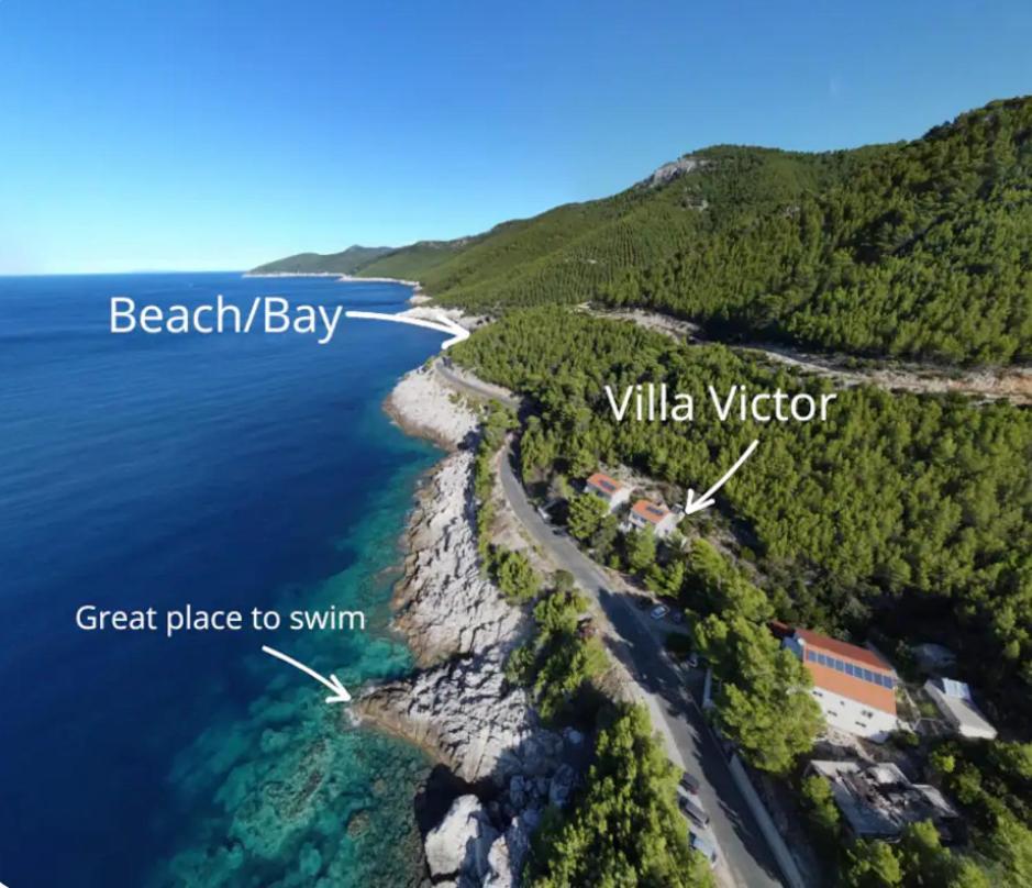 Villa Victor Babino Polje Eksteriør bilde